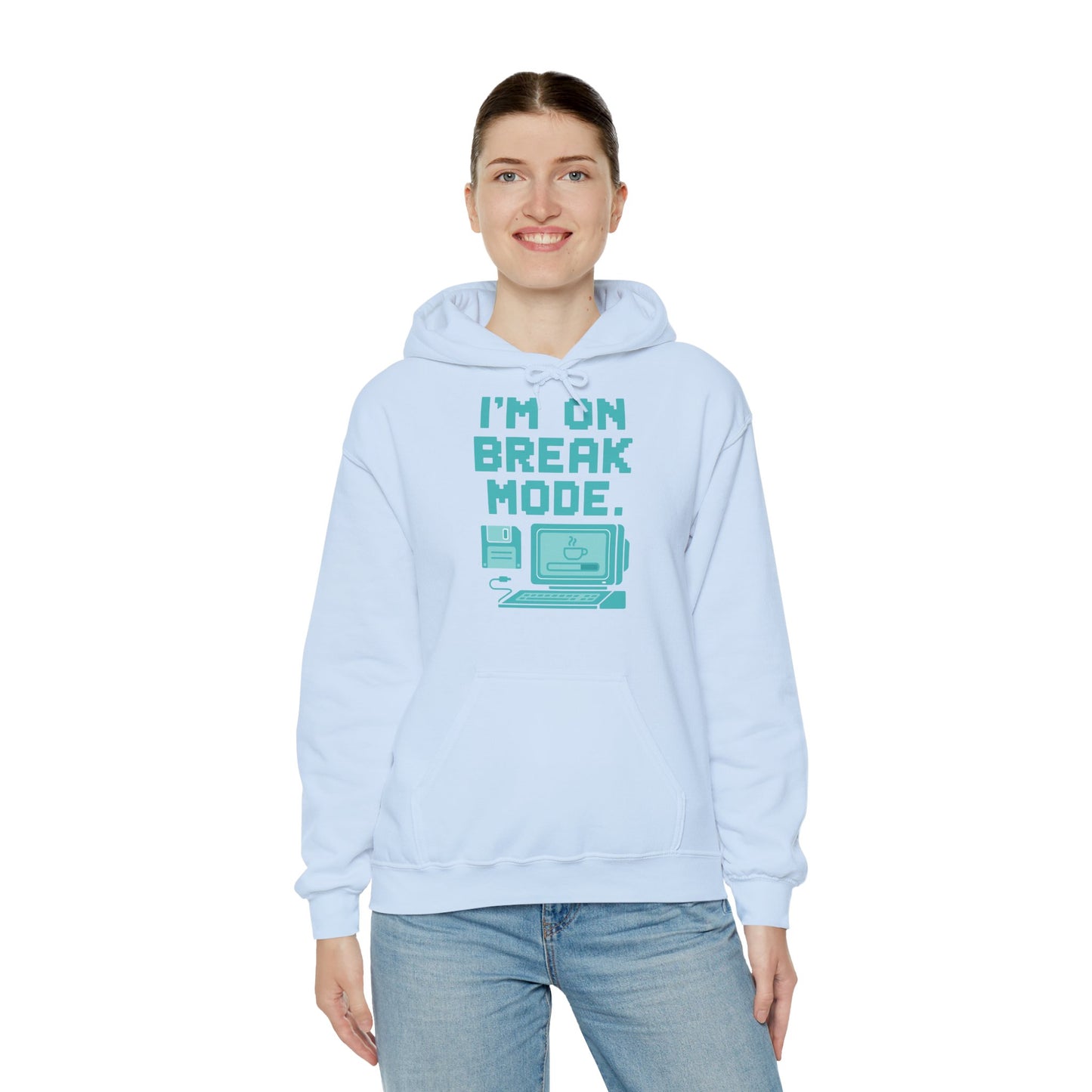 Break Mode Hoodie - Comfy Unisex Sweatshirt for Relaxation