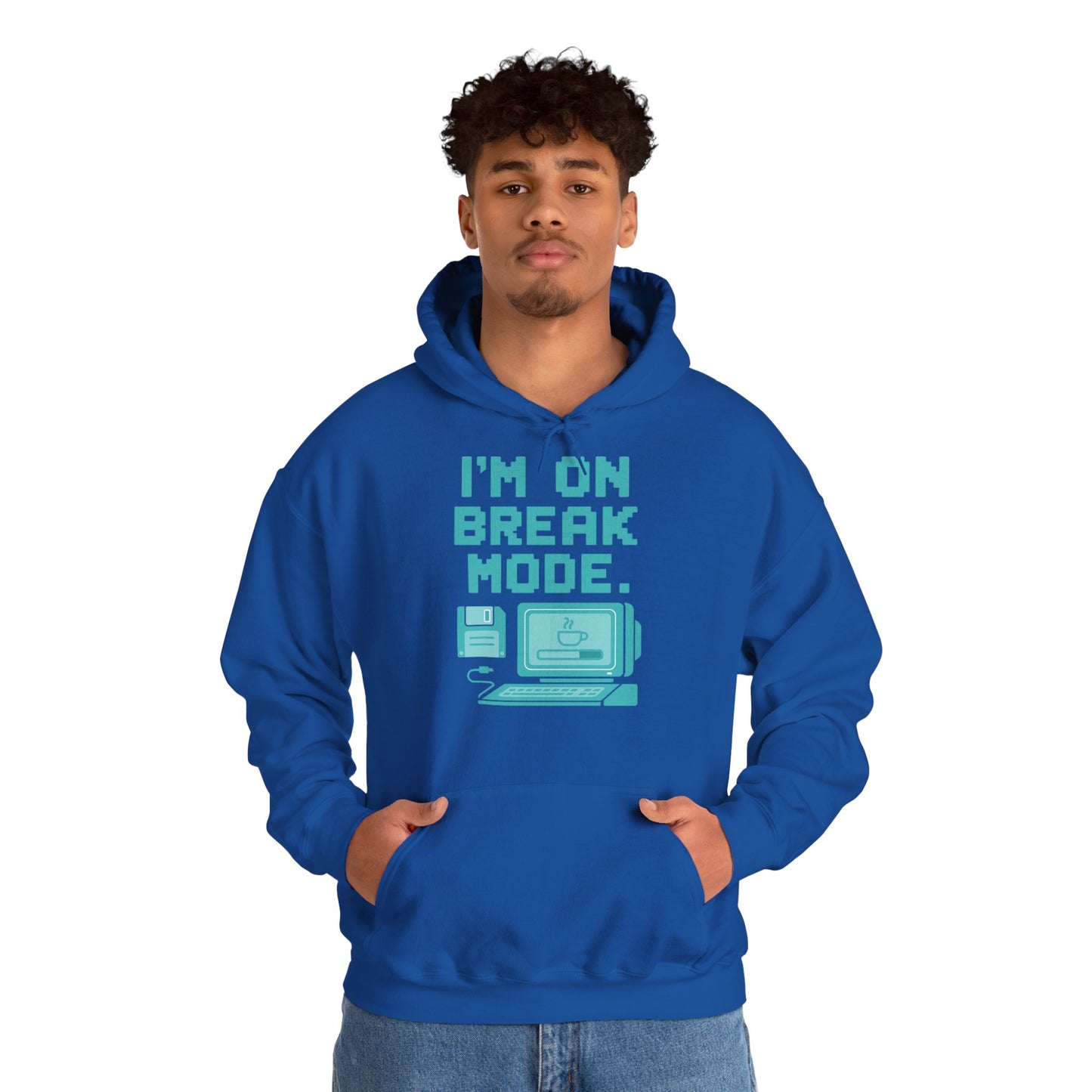 Break Mode Hoodie - Comfy Unisex Sweatshirt for Relaxation