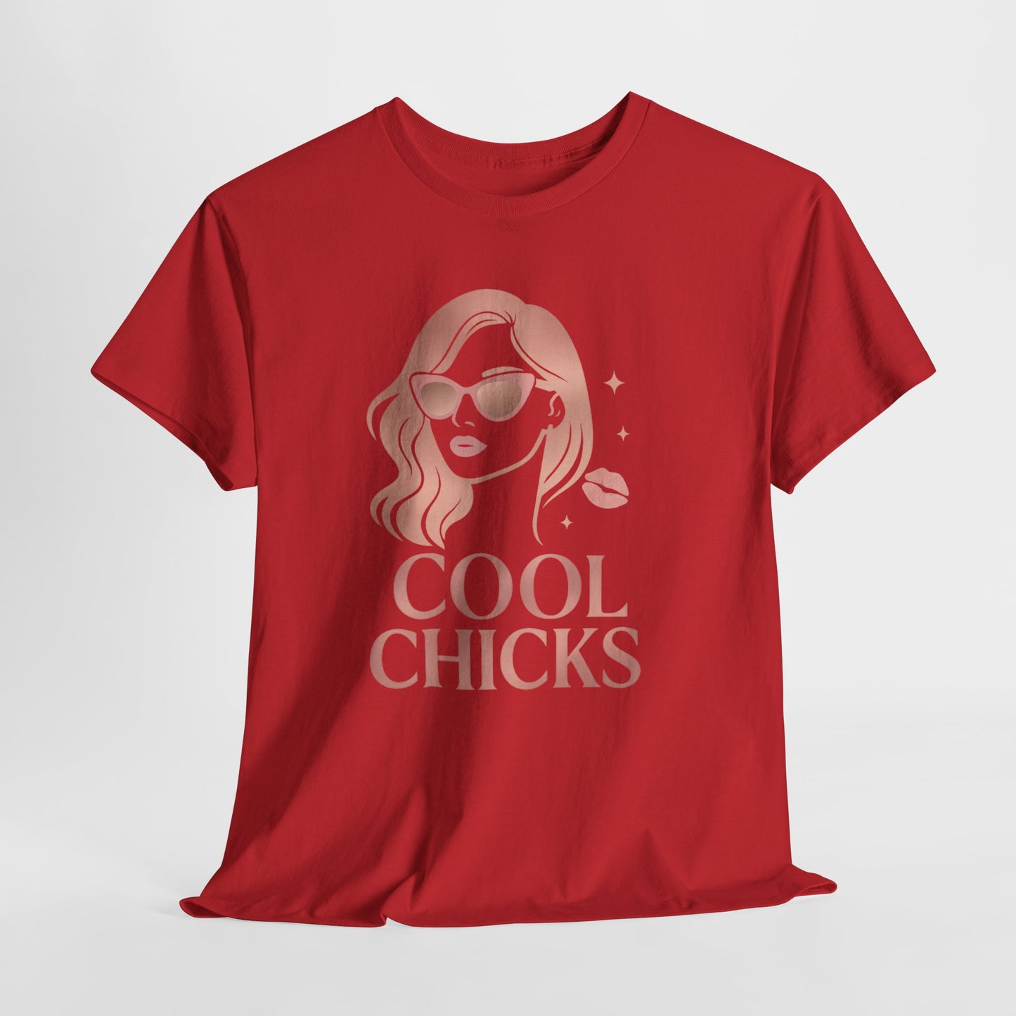 COOL CHICKS T-Shirt – Lässiger Vintage-Look mit Statement