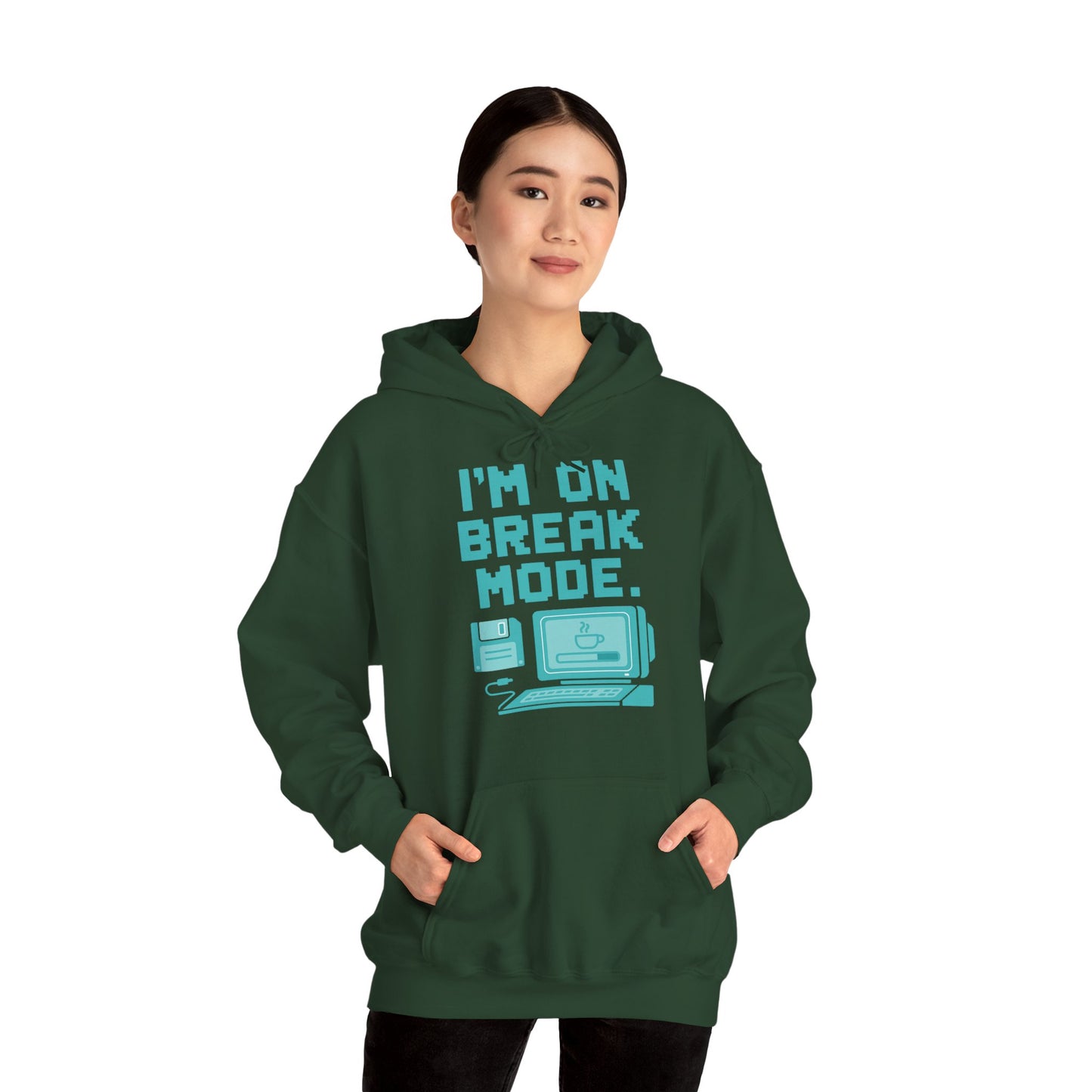 Break Mode Hoodie - Comfy Unisex Sweatshirt for Relaxation