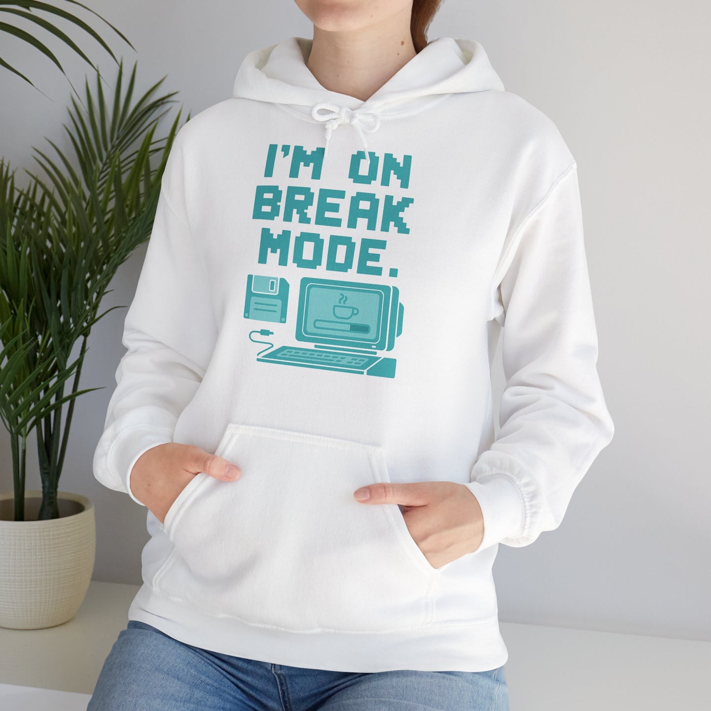 Break Mode Hoodie - Comfy Unisex Sweatshirt for Relaxation