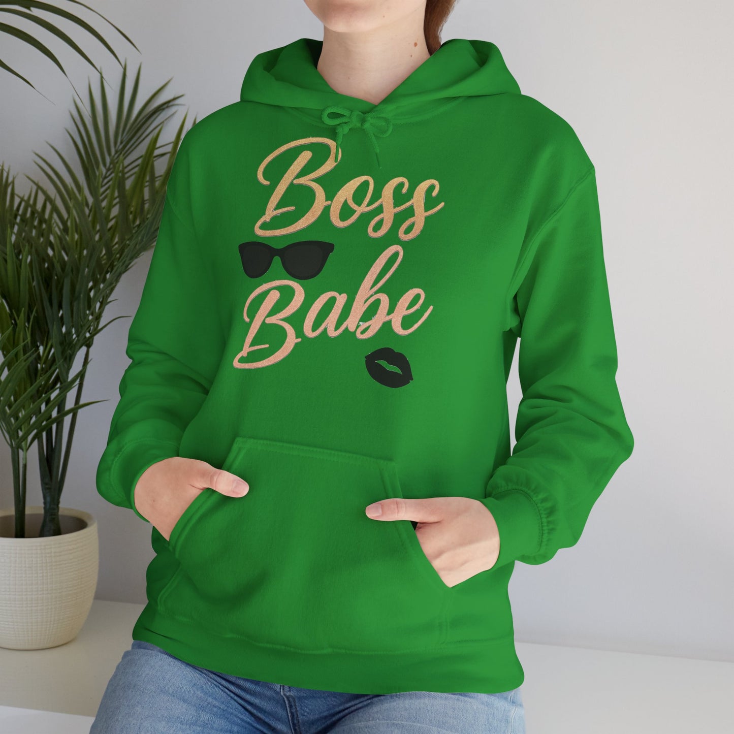 Boss Babe Unisex Hoodie – Stylish & Empowering Sweatshirt for Confident Women