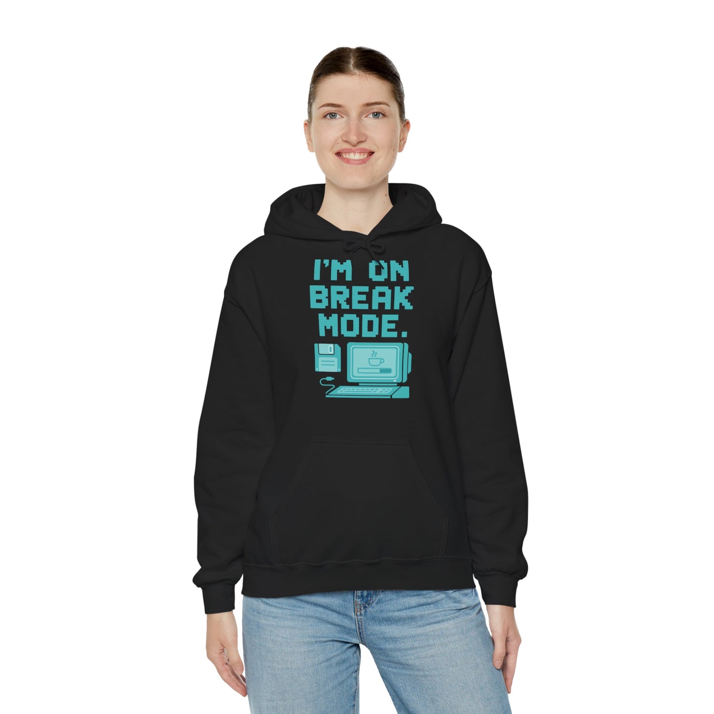 Break Mode Hoodie - Comfy Unisex Sweatshirt for Relaxation