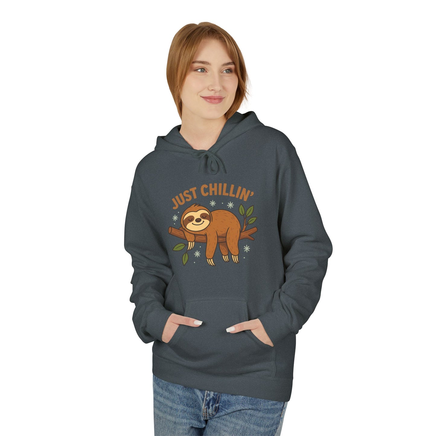 Just Chillin’ Hoodie – Bequemer Sloth-Hoodie für entspannte Tage
