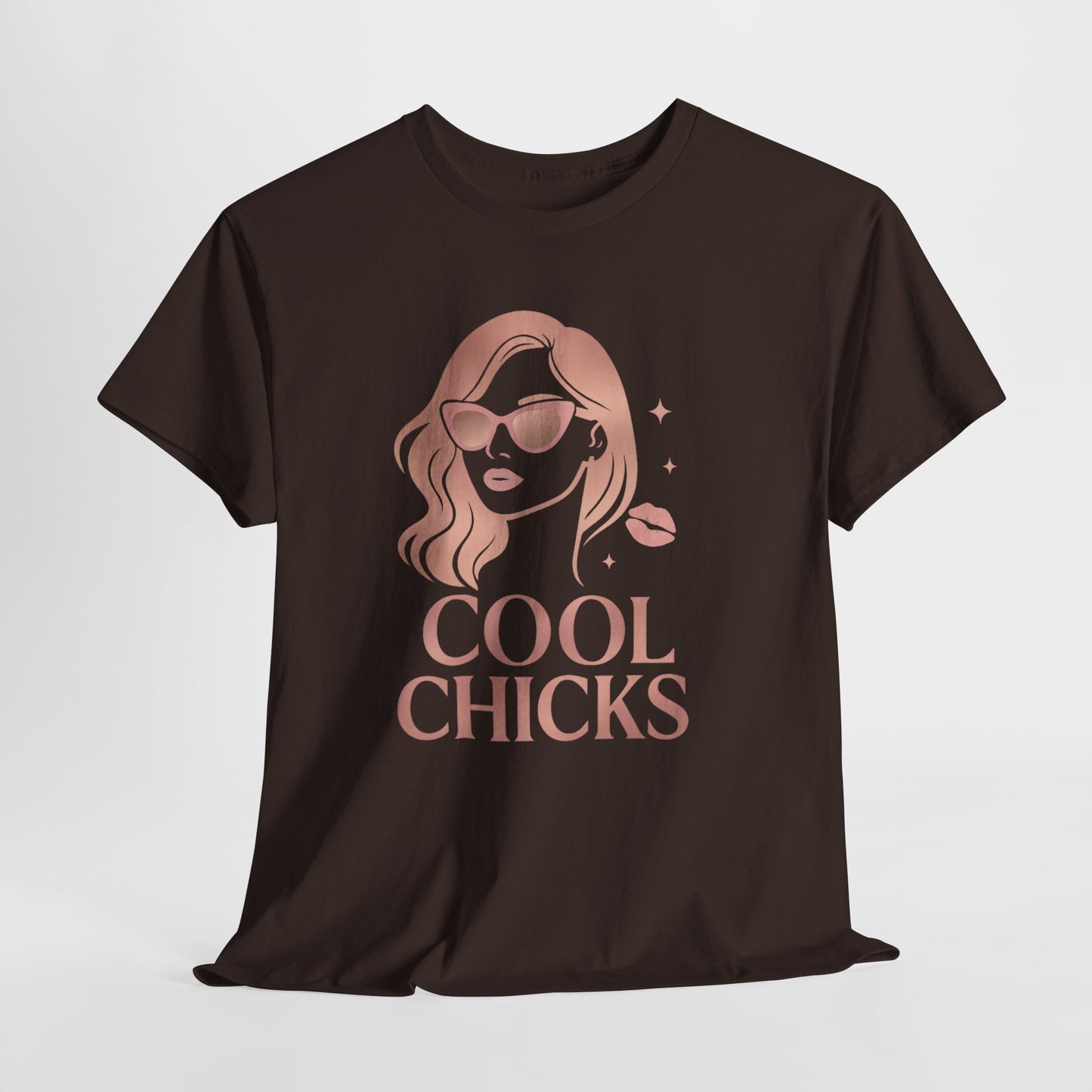 COOL CHICKS T-Shirt – Lässiger Vintage-Look mit Statement
