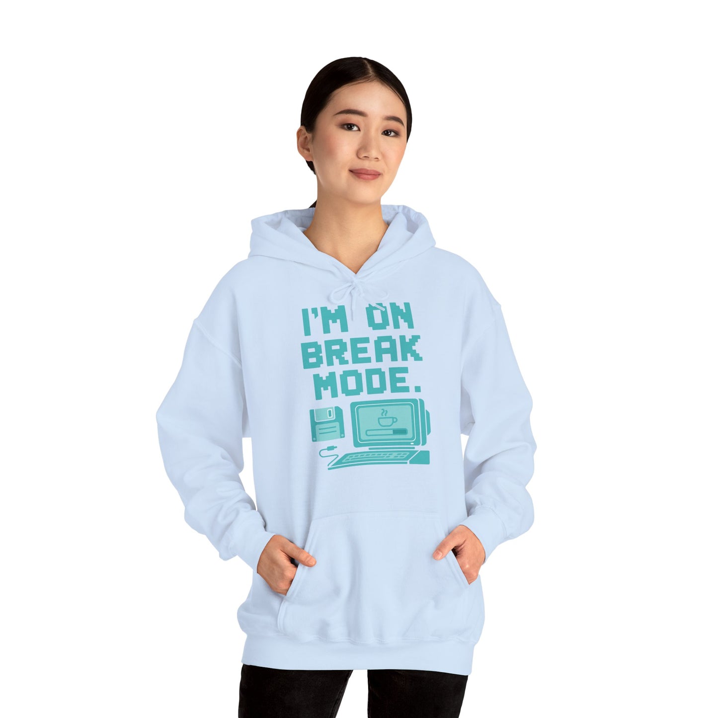 Break Mode Hoodie - Comfy Unisex Sweatshirt for Relaxation