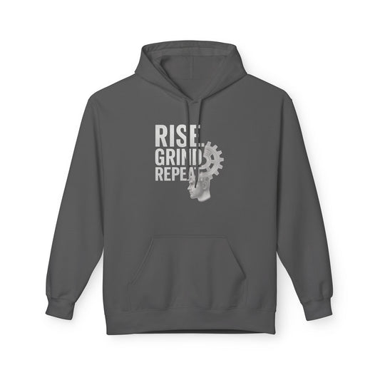 Rise, Grind, Repeat Fleece Hoodie