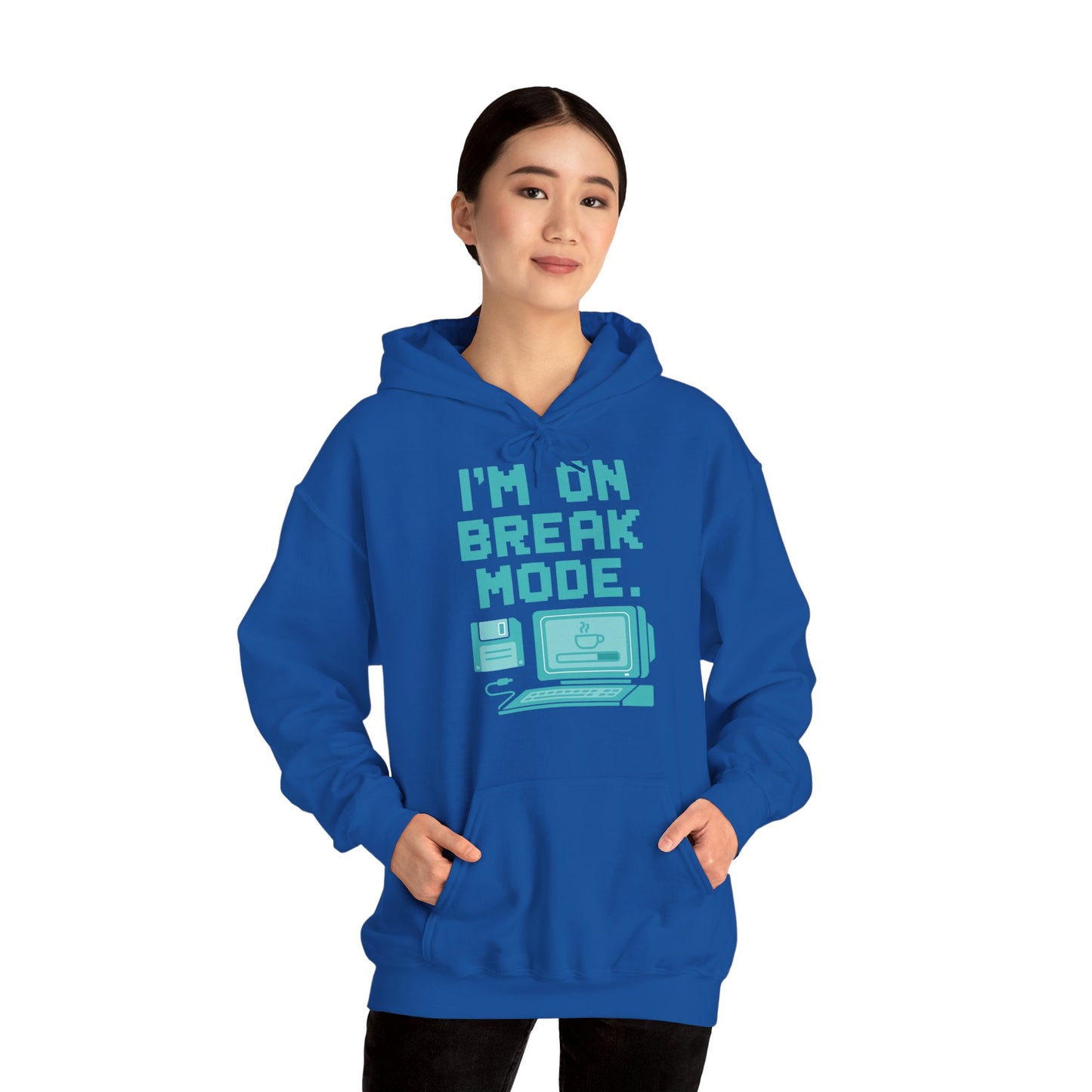 Break Mode Hoodie - Comfy Unisex Sweatshirt for Relaxation