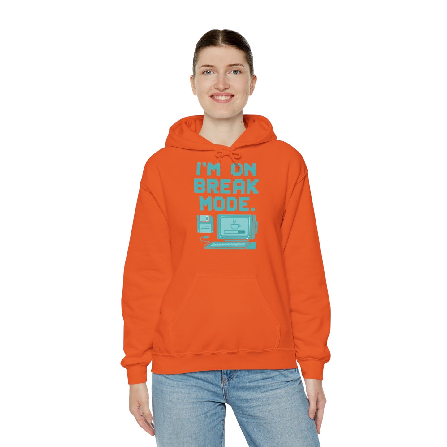 Break Mode Hoodie - Comfy Unisex Sweatshirt for Relaxation