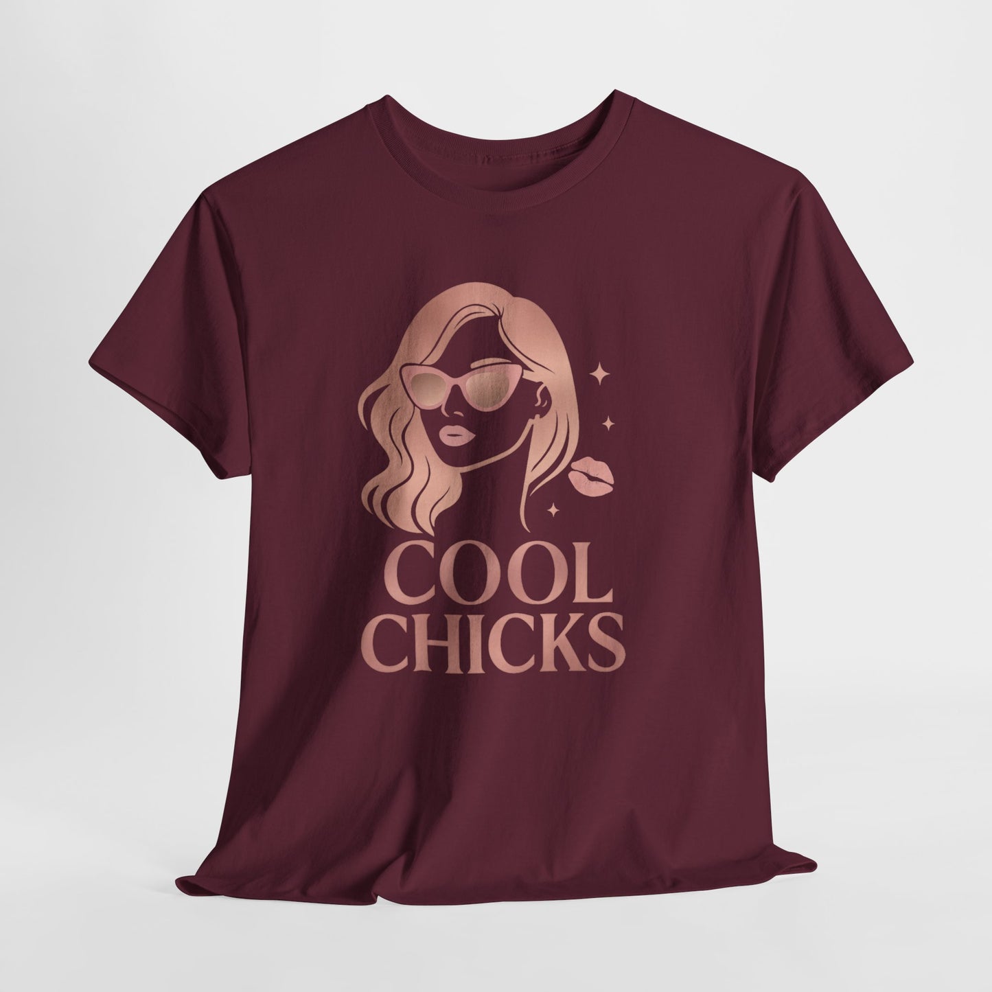 COOL CHICKS T-Shirt – Lässiger Vintage-Look mit Statement