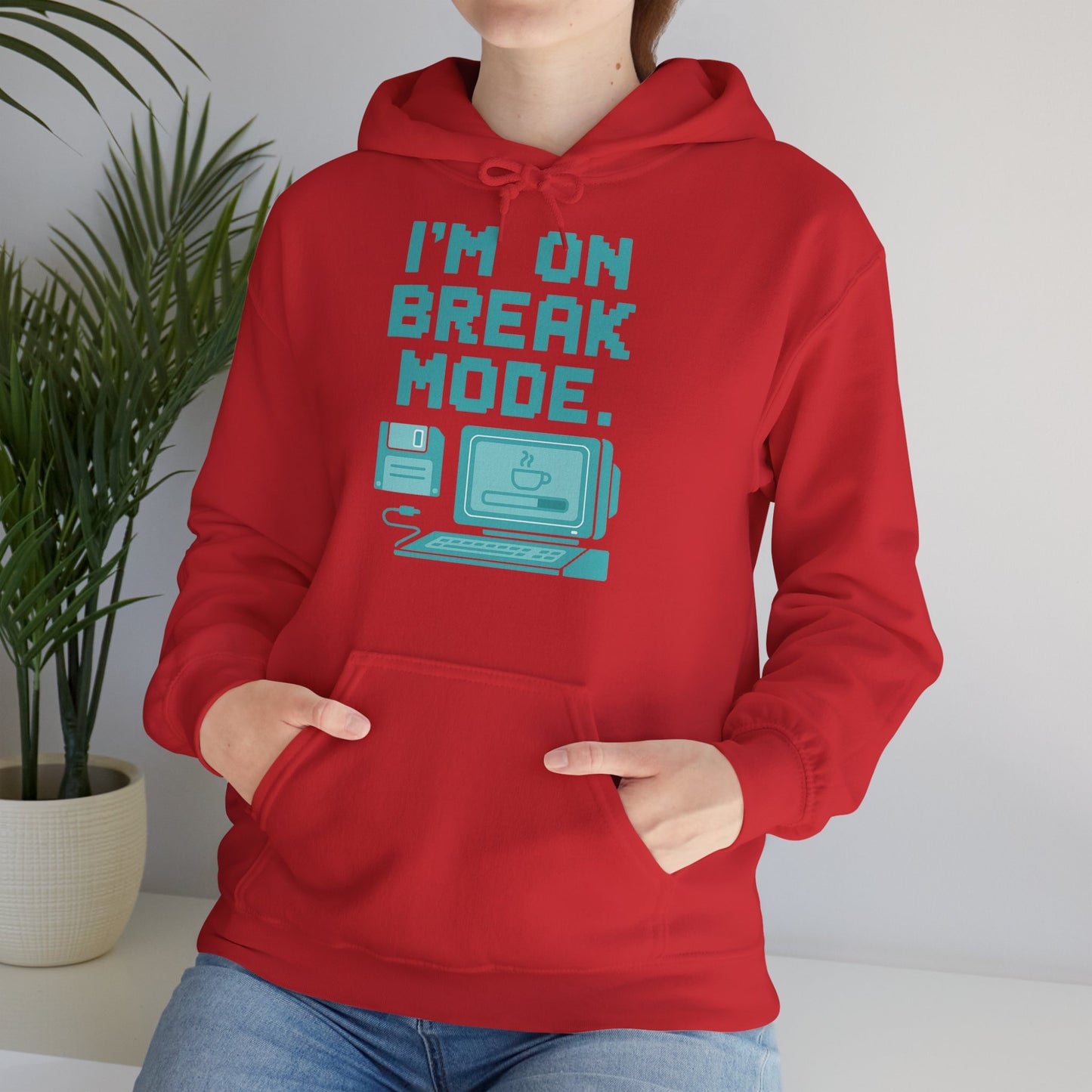 Break Mode Hoodie - Comfy Unisex Sweatshirt for Relaxation