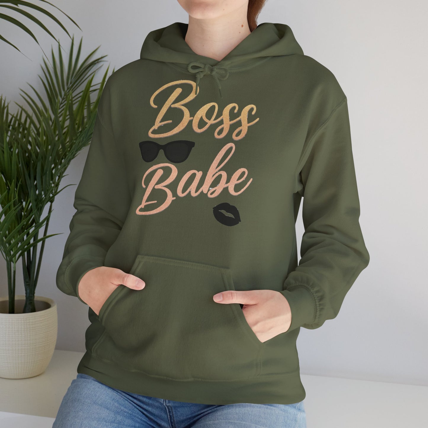 Boss Babe Unisex Hoodie – Stylish & Empowering Sweatshirt for Confident Women