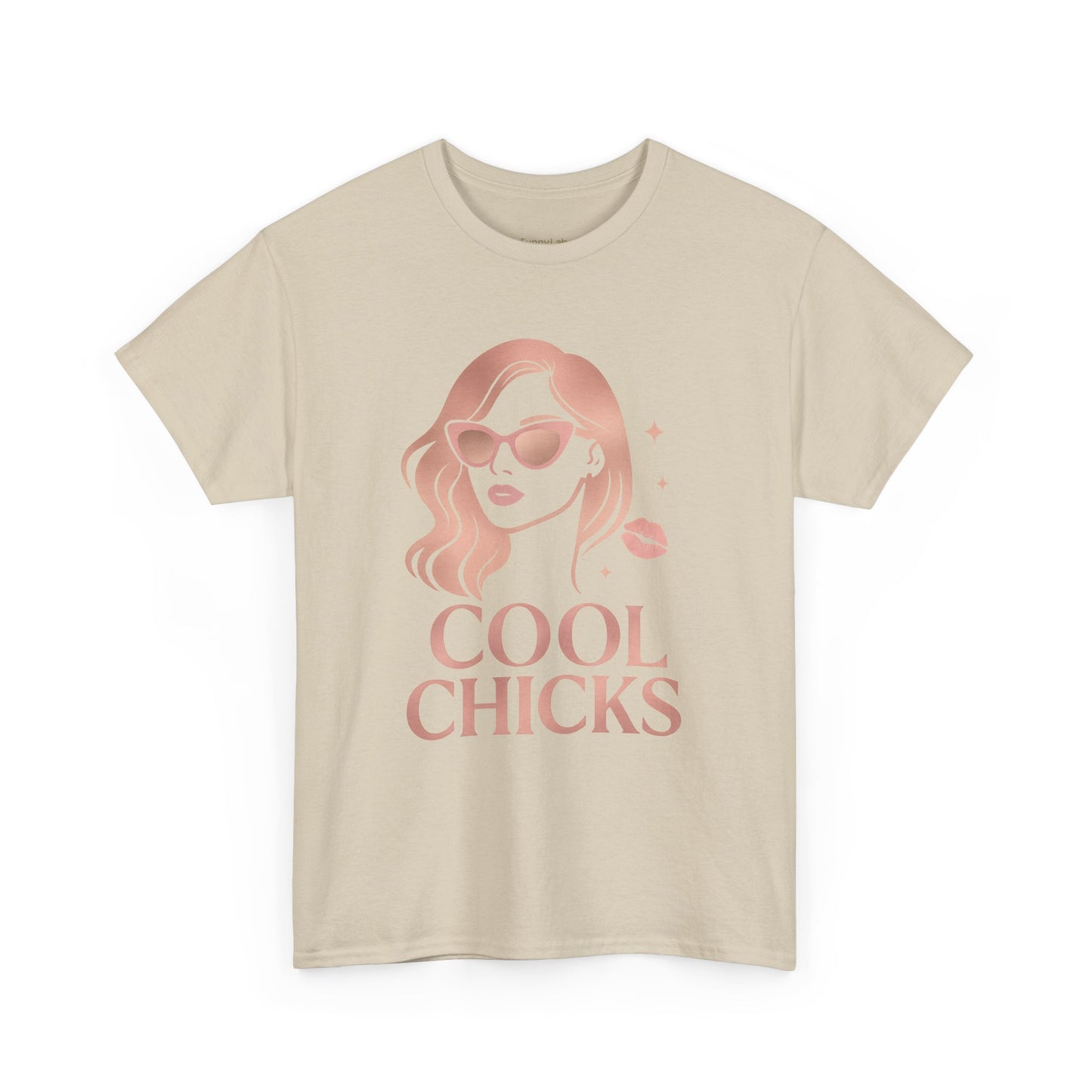 COOL CHICKS T-Shirt – Lässiger Vintage-Look mit Statement
