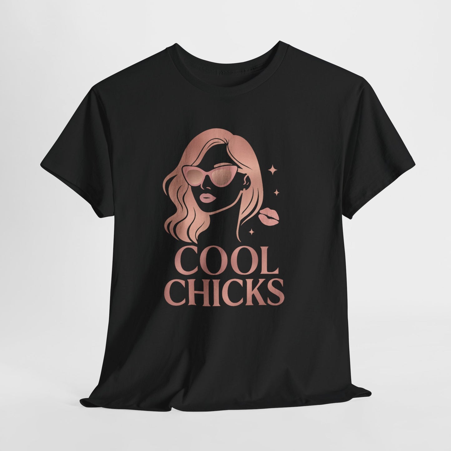 COOL CHICKS T-Shirt – Lässiger Vintage-Look mit Statement