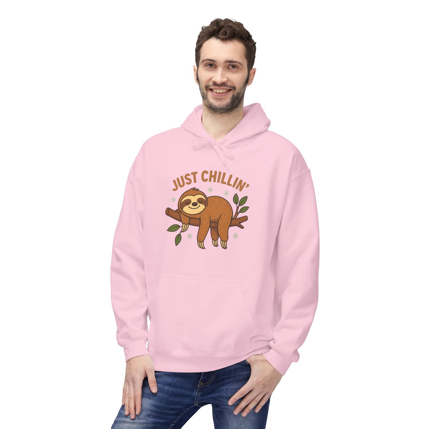 Just Chillin’ Hoodie – Bequemer Sloth-Hoodie für entspannte Tage