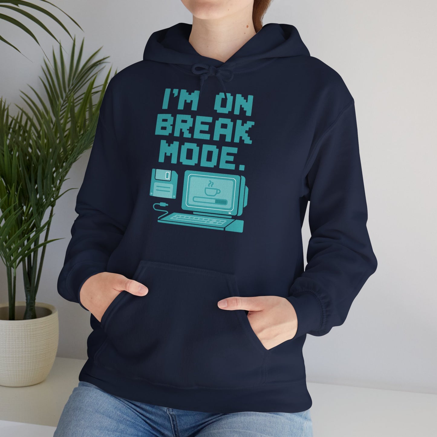 Break Mode Hoodie - Comfy Unisex Sweatshirt for Relaxation