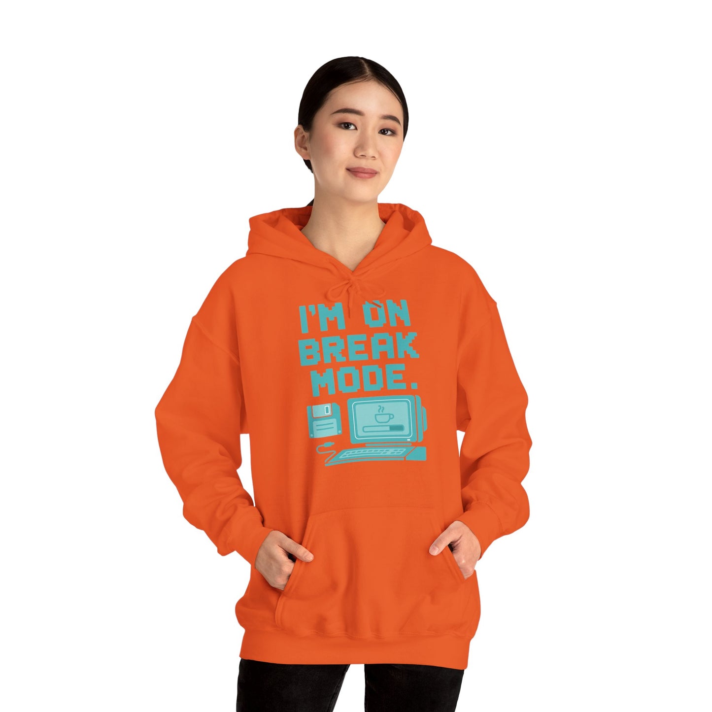 Break Mode Hoodie - Comfy Unisex Sweatshirt for Relaxation