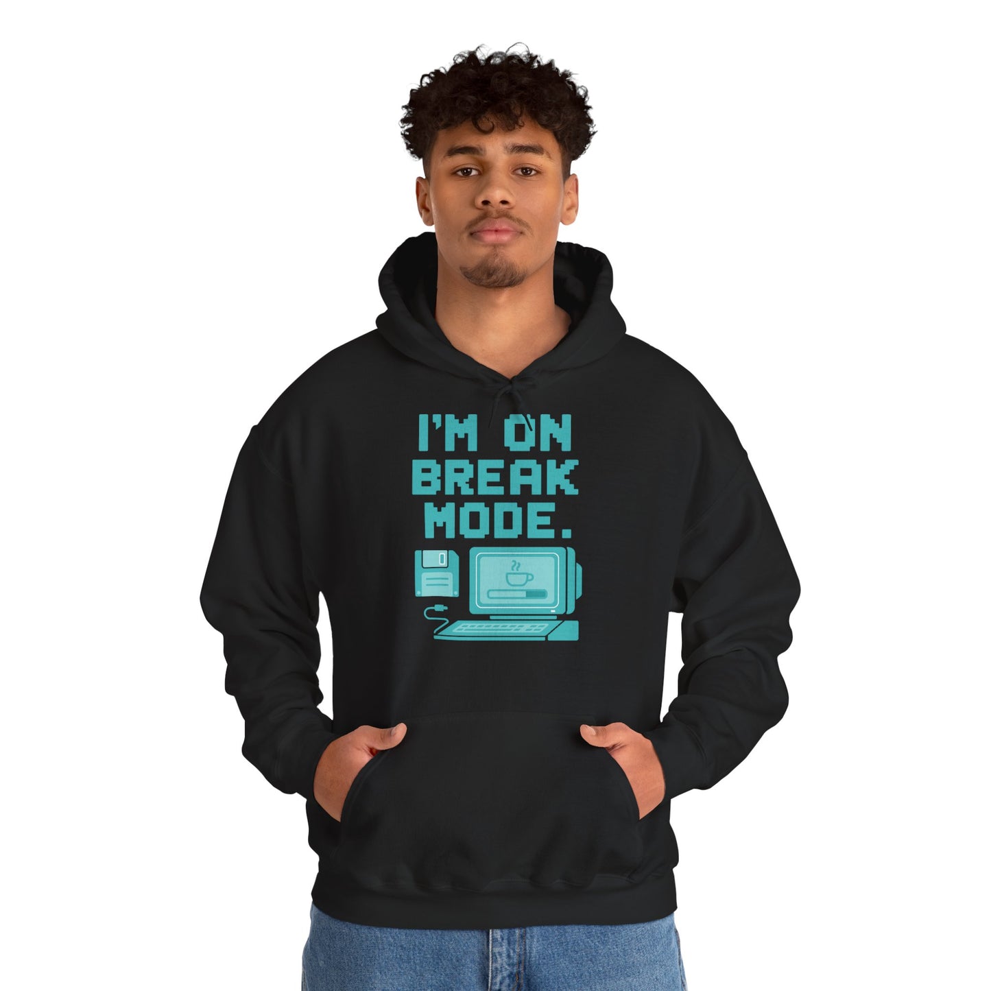 Break Mode Hoodie - Comfy Unisex Sweatshirt for Relaxation