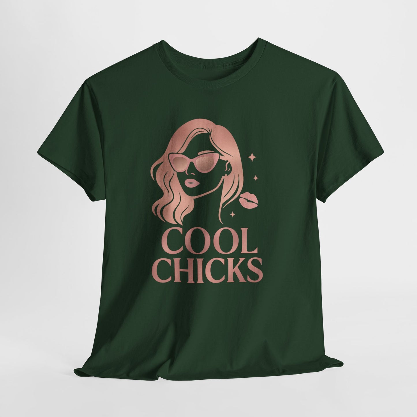 COOL CHICKS T-Shirt – Lässiger Vintage-Look mit Statement