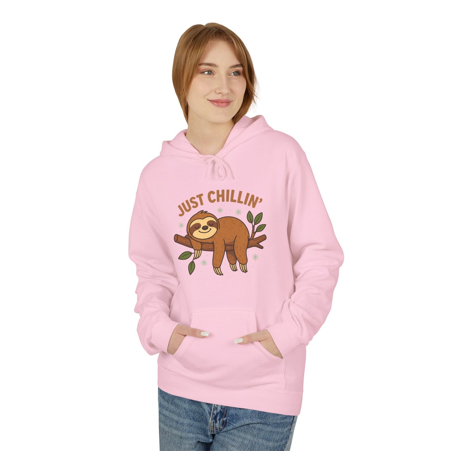 Just Chillin’ Hoodie – Bequemer Sloth-Hoodie für entspannte Tage