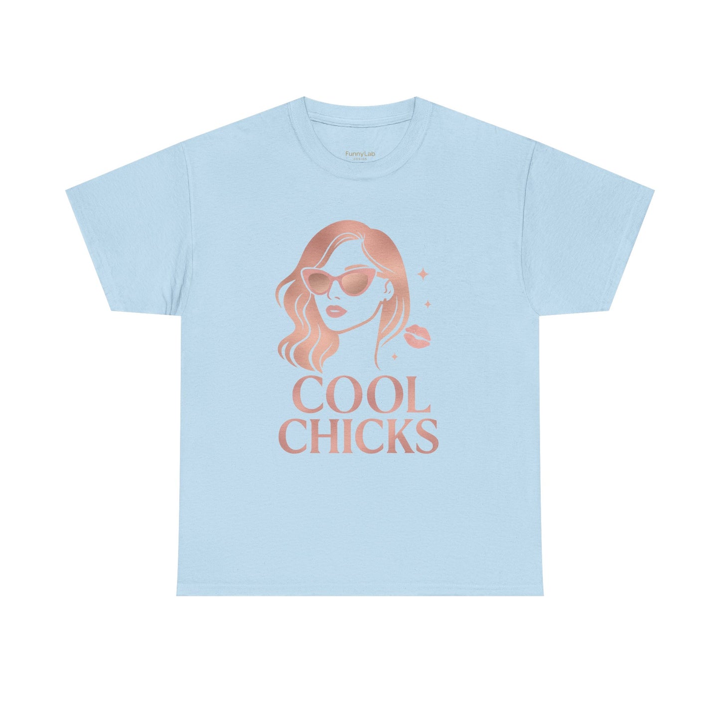 COOL CHICKS T-Shirt – Lässiger Vintage-Look mit Statement