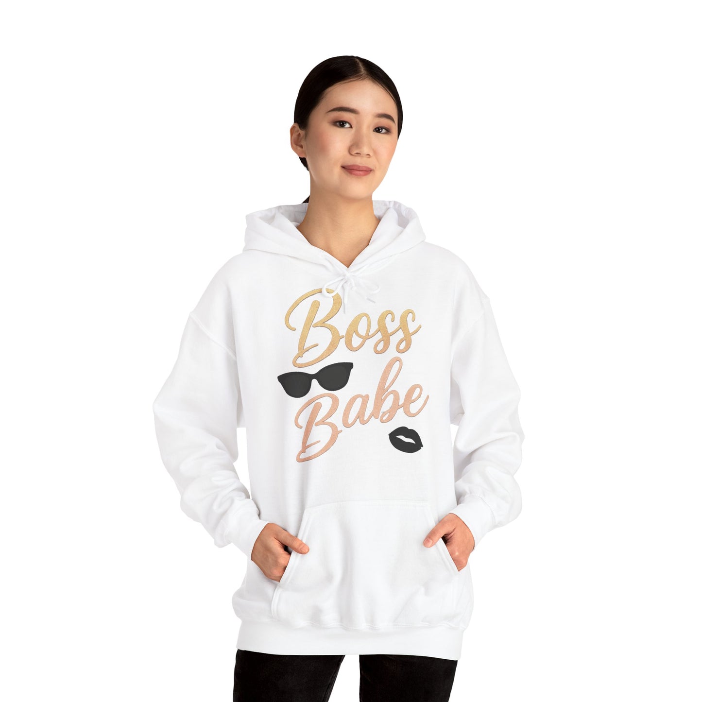 Boss Babe Unisex Hoodie – Stylish & Empowering Sweatshirt for Confident Women