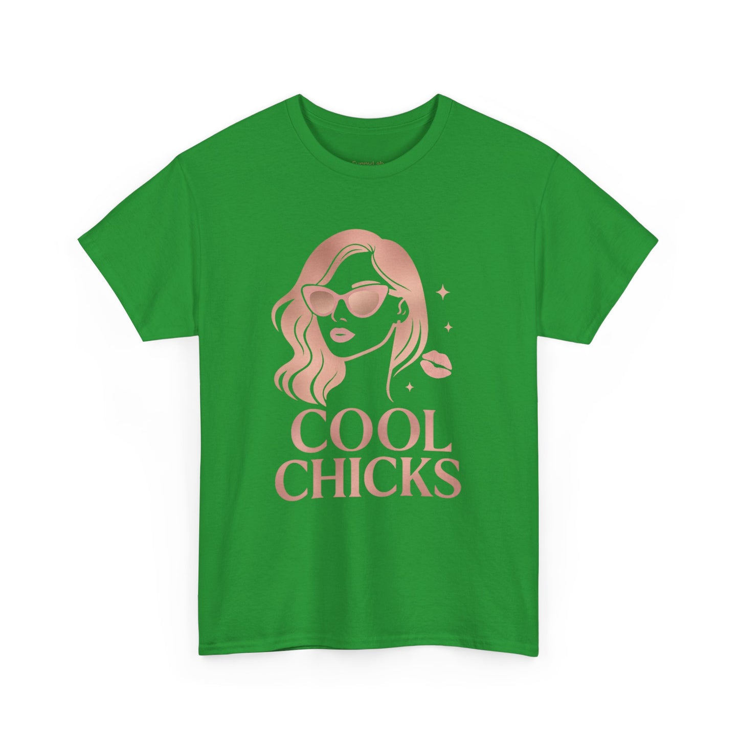 COOL CHICKS T-Shirt – Lässiger Vintage-Look mit Statement