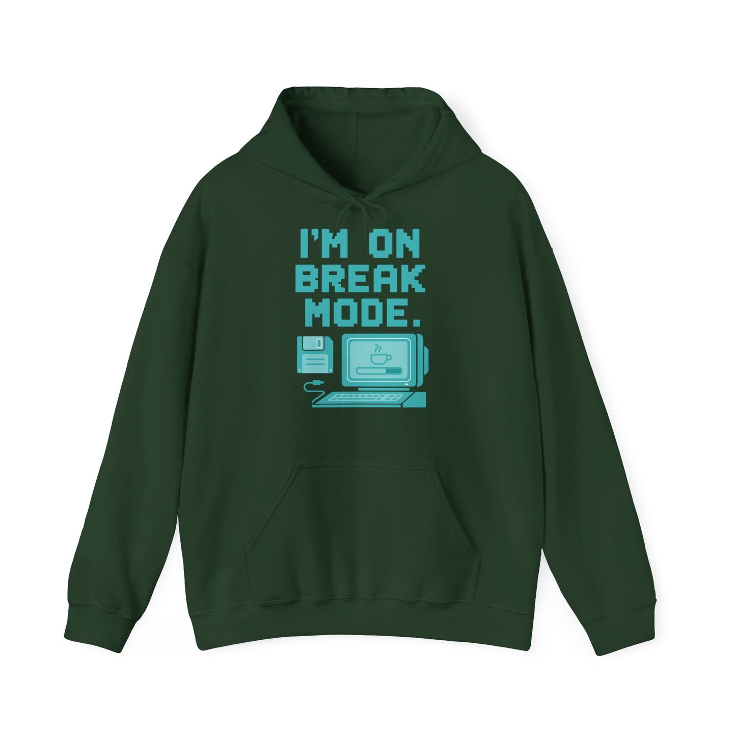 Break Mode Hoodie - Comfy Unisex Sweatshirt for Relaxation