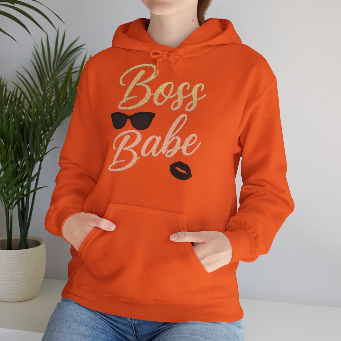 Boss Babe Unisex Hoodie – Stylish & Empowering Sweatshirt for Confident Women