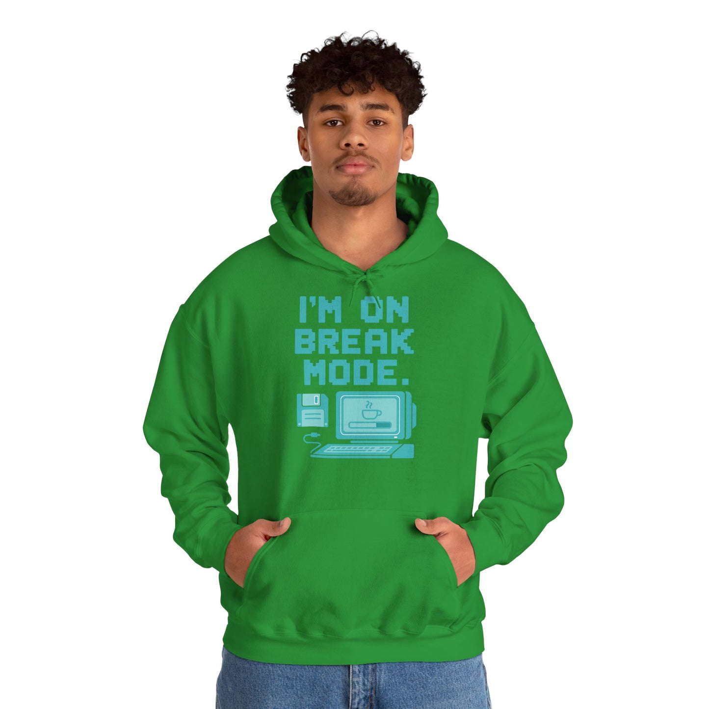Break Mode Hoodie - Comfy Unisex Sweatshirt for Relaxation