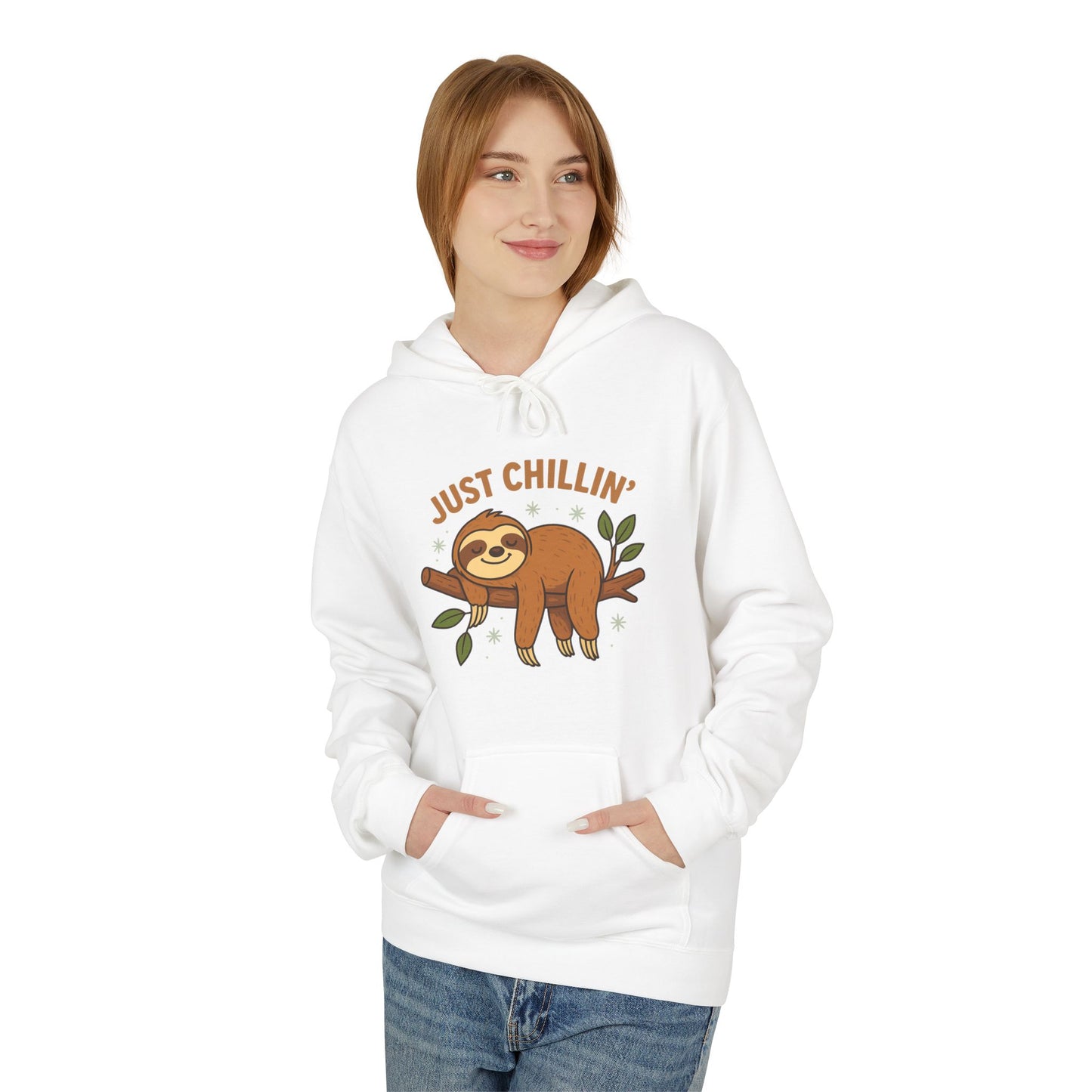 Just Chillin’ Hoodie – Bequemer Sloth-Hoodie für entspannte Tage