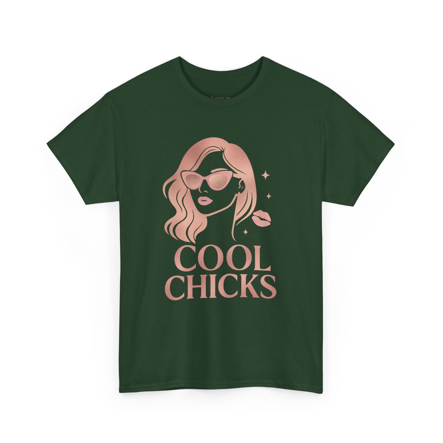 COOL CHICKS T-Shirt – Lässiger Vintage-Look mit Statement