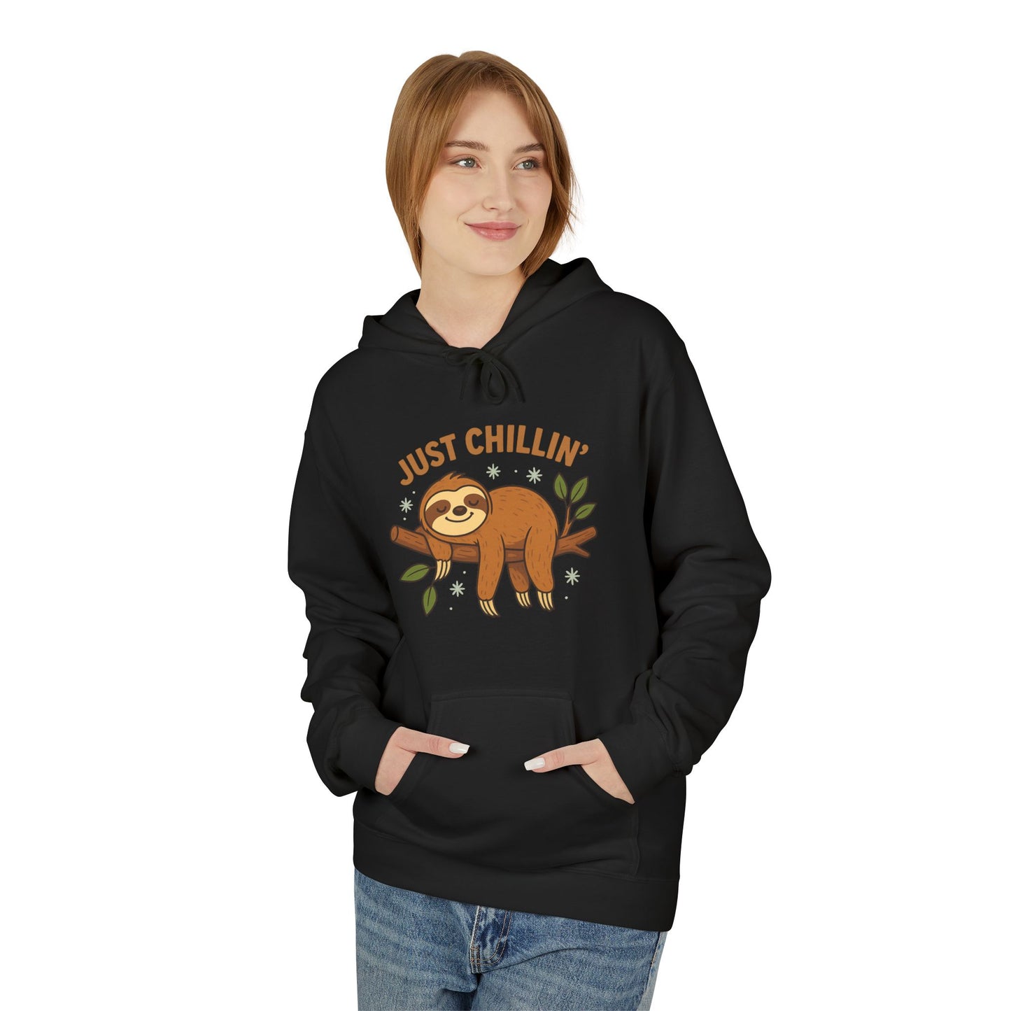 Just Chillin’ Hoodie – Bequemer Sloth-Hoodie für entspannte Tage