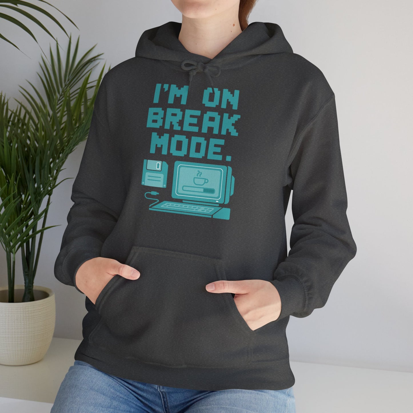 Break Mode Hoodie - Comfy Unisex Sweatshirt for Relaxation