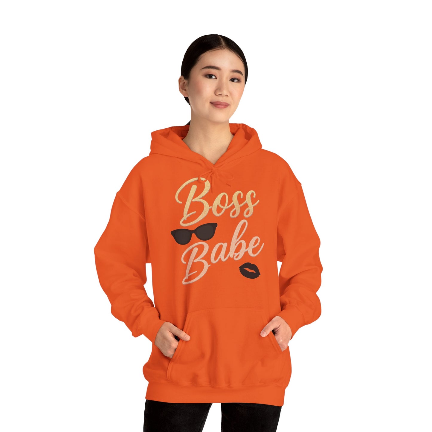 Boss Babe Unisex Hoodie – Stylish & Empowering Sweatshirt for Confident Women