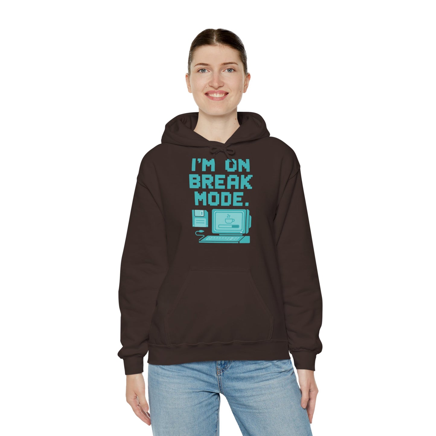 Break Mode Hoodie - Comfy Unisex Sweatshirt for Relaxation