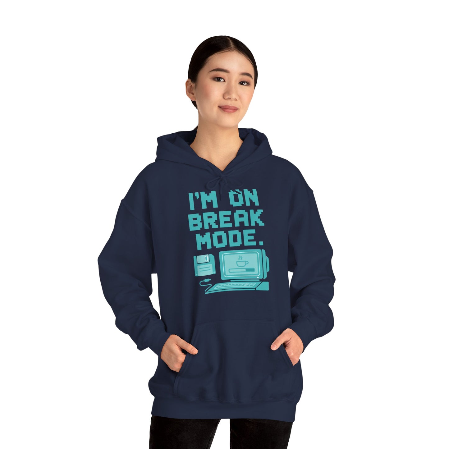 Break Mode Hoodie - Comfy Unisex Sweatshirt for Relaxation