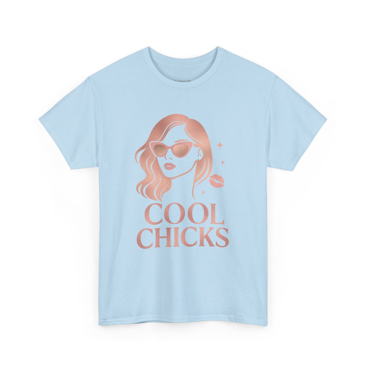 COOL CHICKS T-Shirt – Lässiger Vintage-Look mit Statement