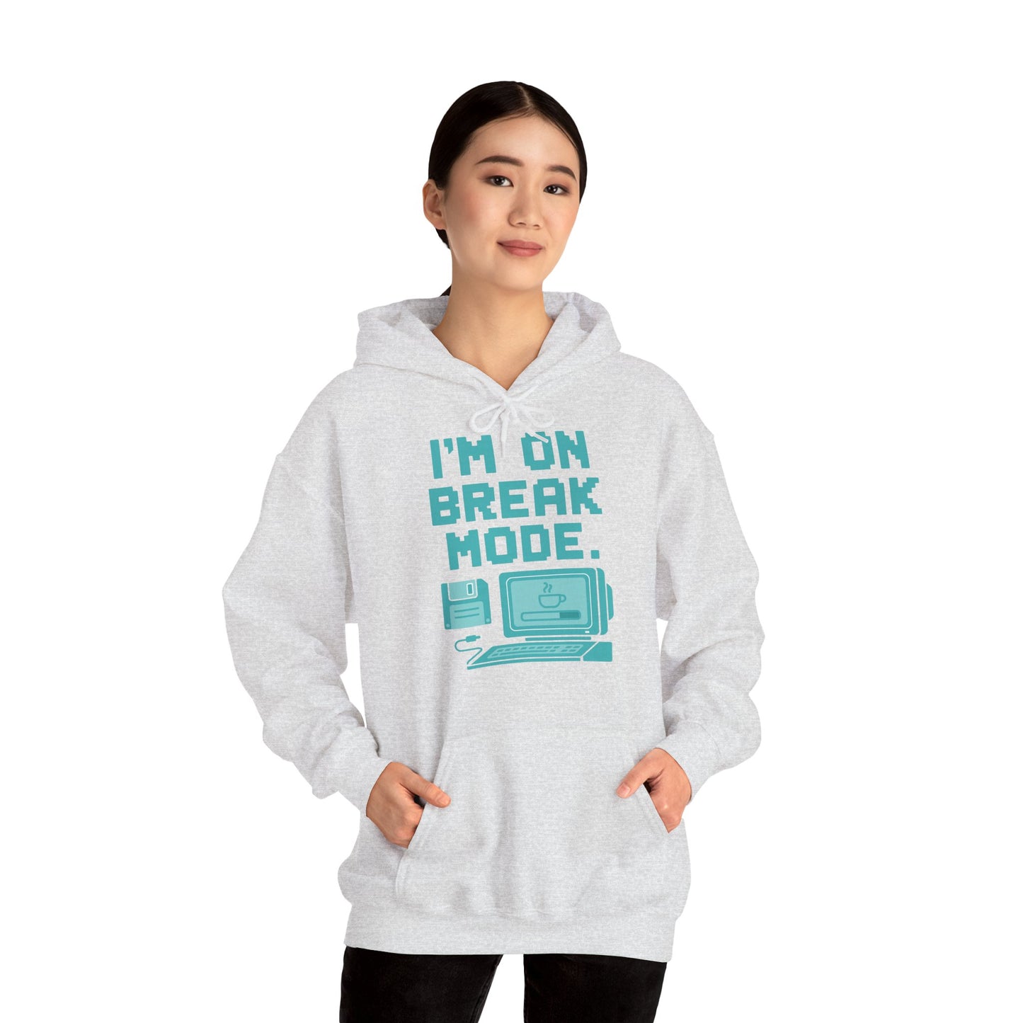 Break Mode Hoodie - Comfy Unisex Sweatshirt for Relaxation