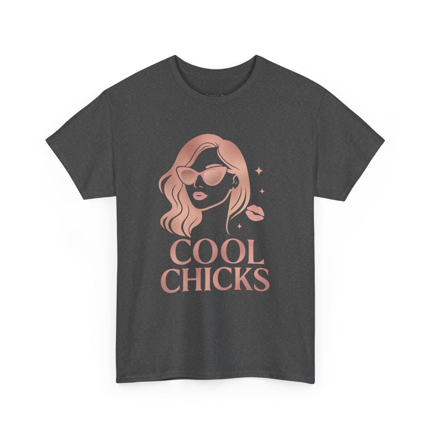 COOL CHICKS T-Shirt – Lässiger Vintage-Look mit Statement