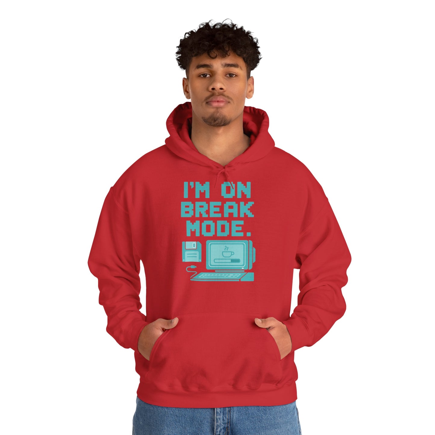 Break Mode Hoodie - Comfy Unisex Sweatshirt for Relaxation
