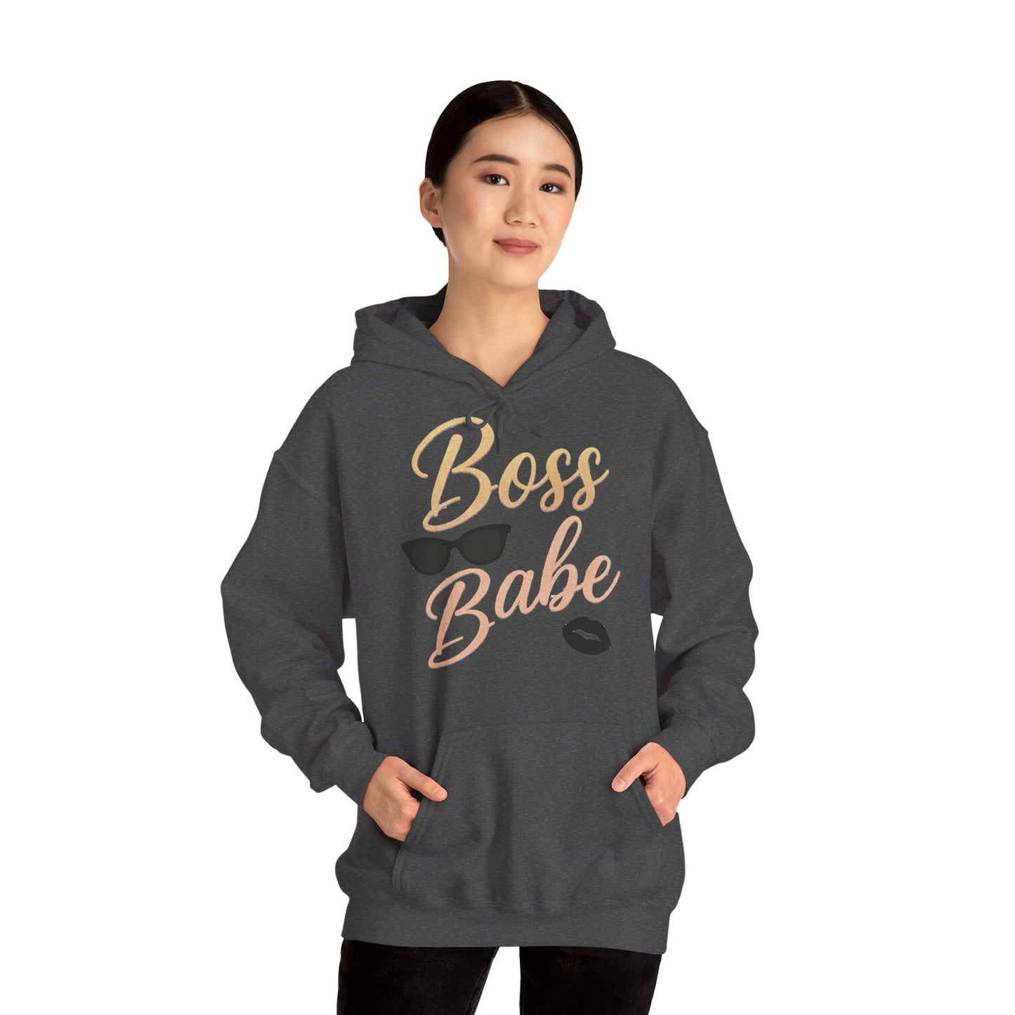 Boss Babe Unisex Hoodie – Stylish & Empowering Sweatshirt for Confident Women