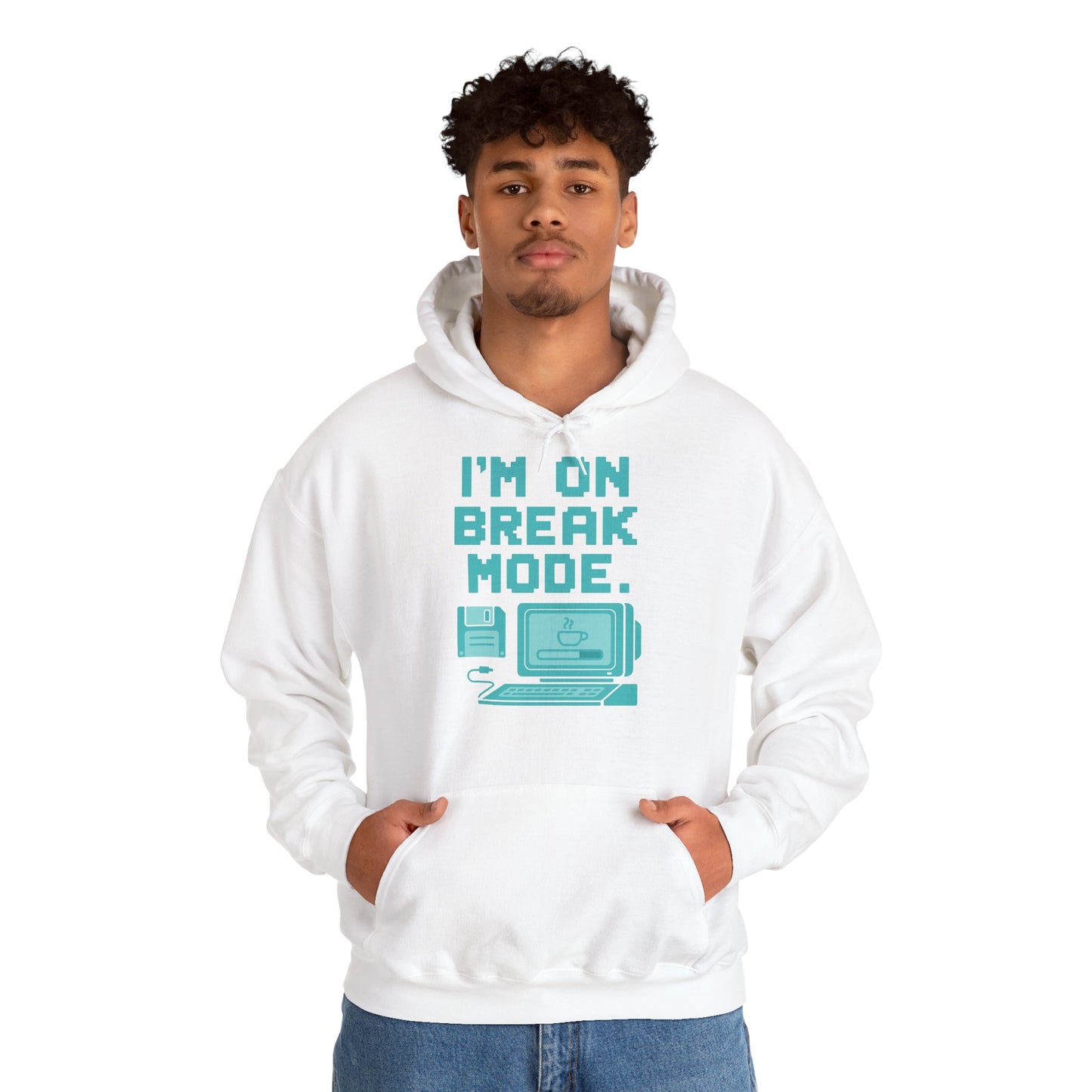 Break Mode Hoodie - Comfy Unisex Sweatshirt for Relaxation