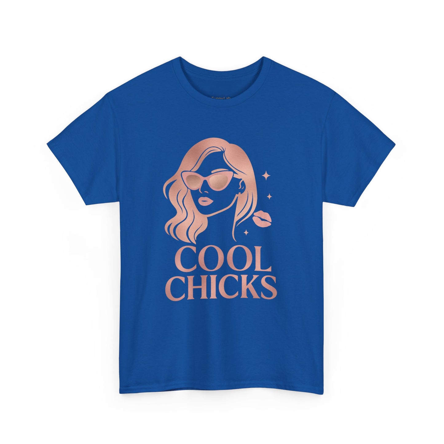 COOL CHICKS T-Shirt – Lässiger Vintage-Look mit Statement