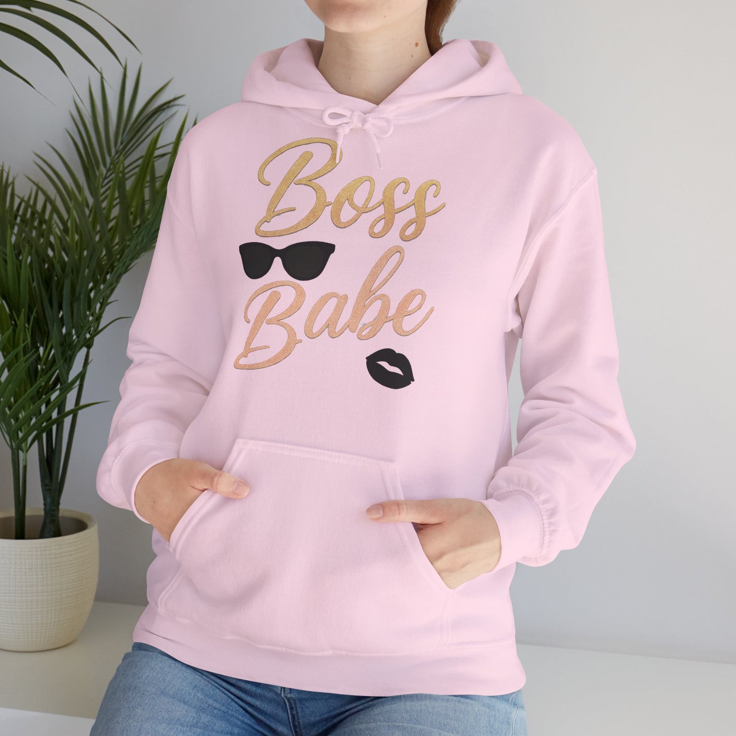 Boss Babe Unisex Hoodie – Stylish & Empowering Sweatshirt for Confident Women