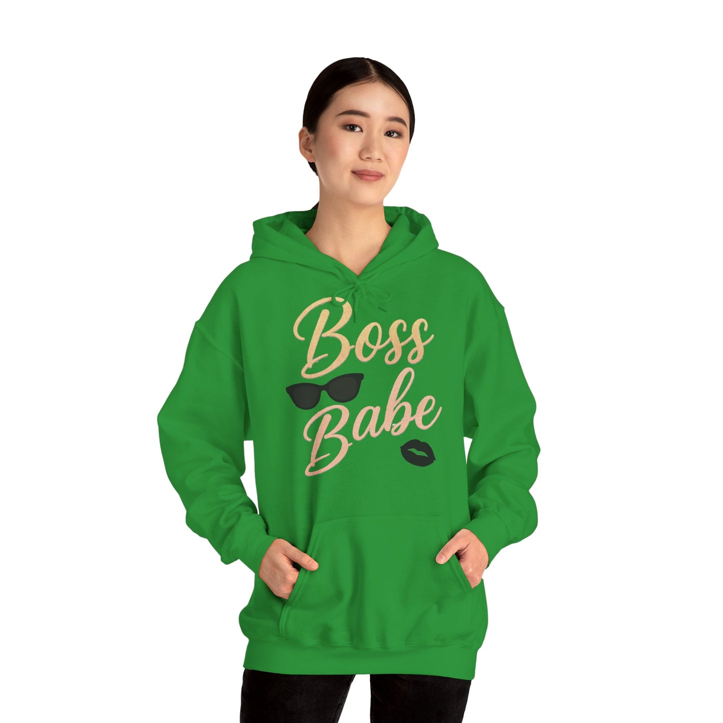Boss Babe Unisex Hoodie – Stylish & Empowering Sweatshirt for Confident Women