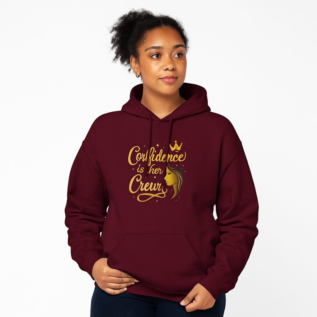Confidence is her Crown Hoodie