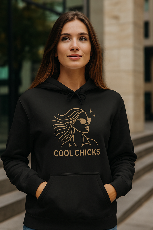 COOL CHICKS Hoodie – Minimalistischer Style mit Statement