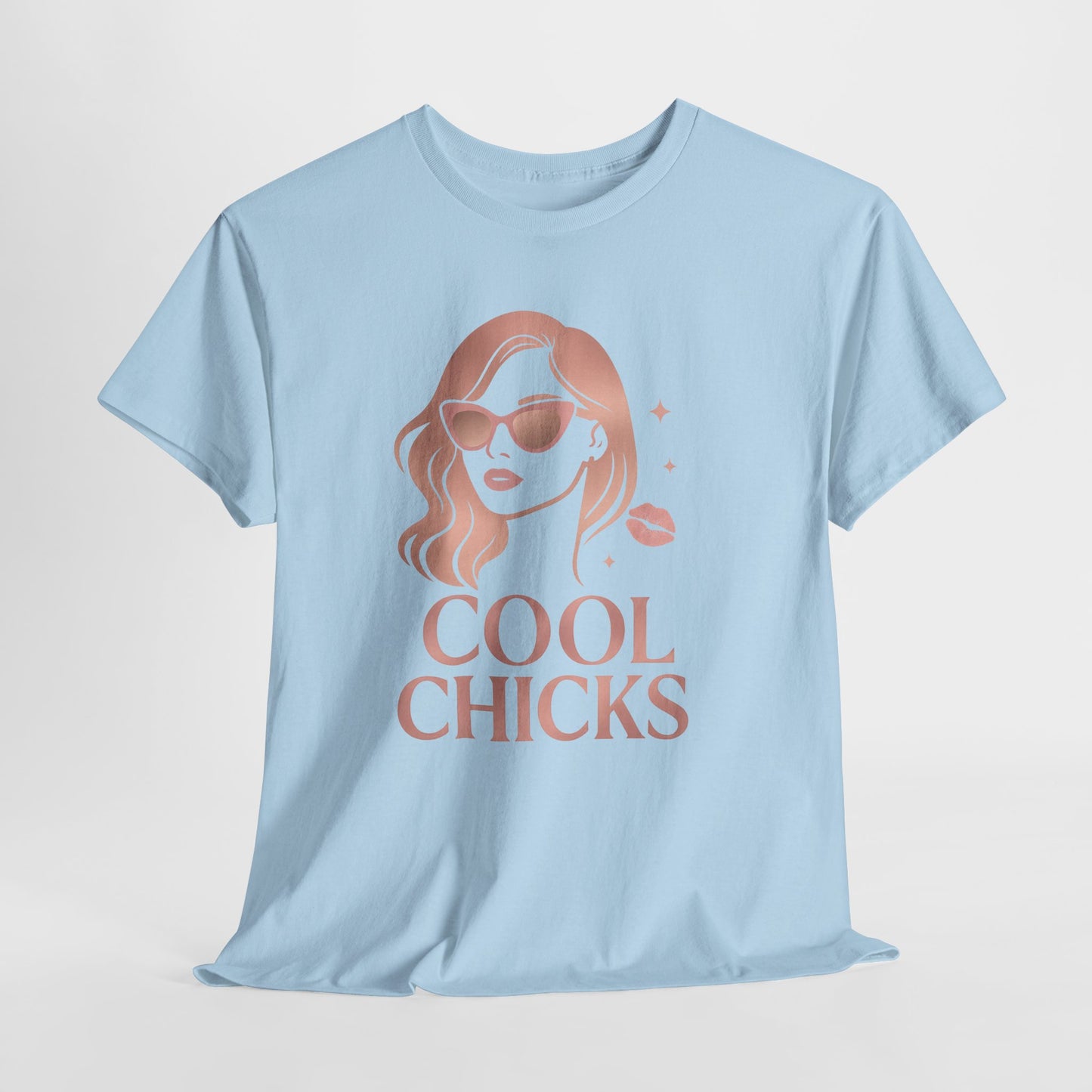 COOL CHICKS T-Shirt – Lässiger Vintage-Look mit Statement