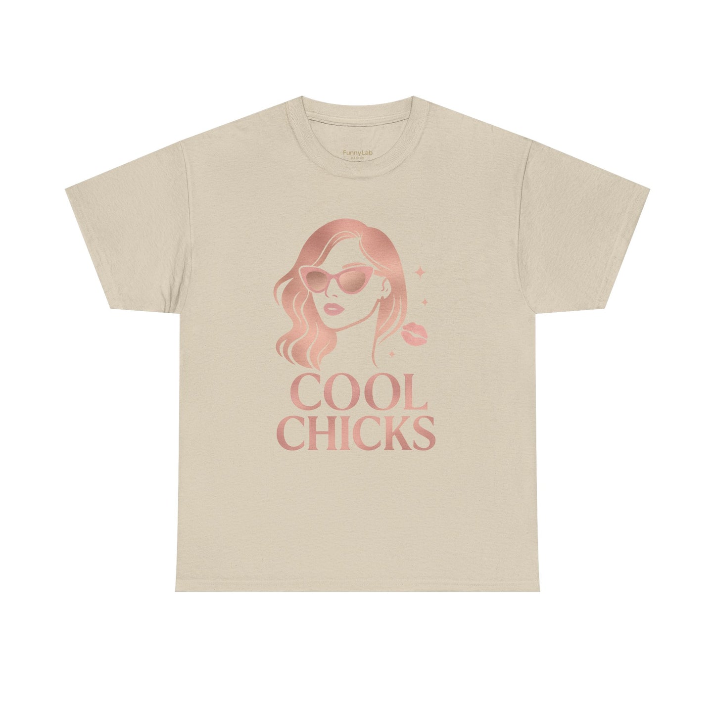 COOL CHICKS T-Shirt – Lässiger Vintage-Look mit Statement